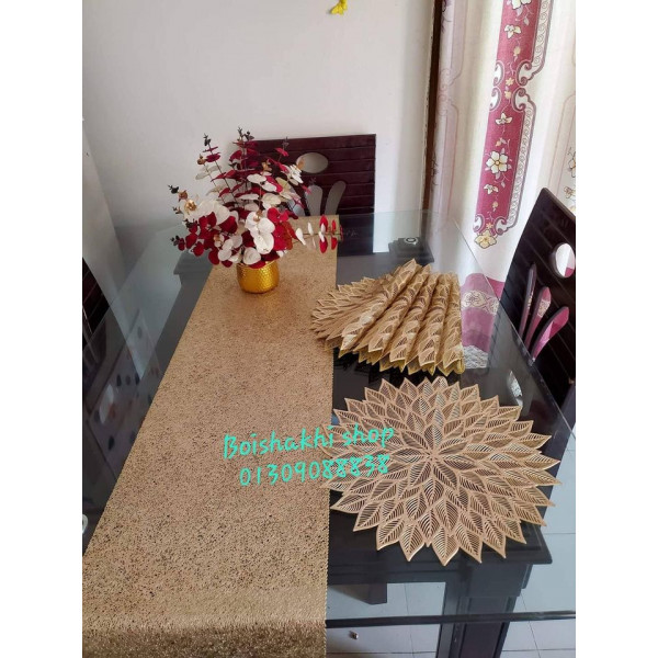 PVC Dining Mat with runner