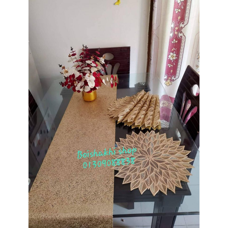 PVC Dining Mat with runner