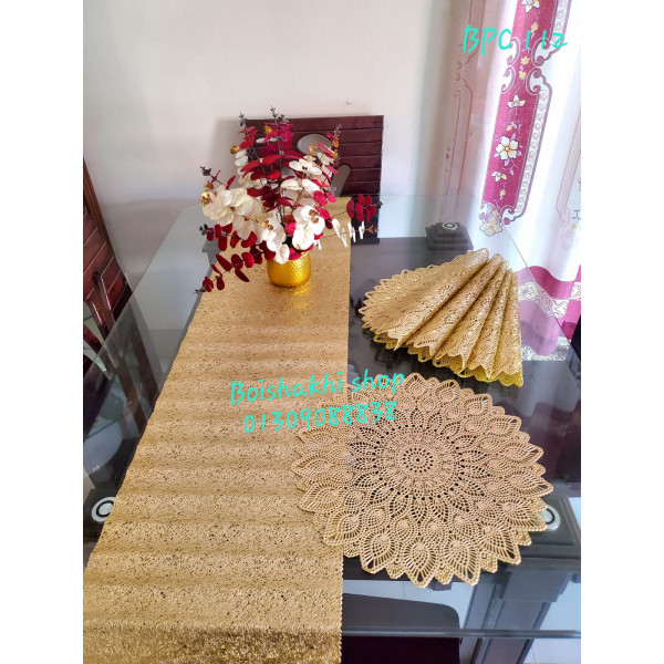 PVC Dining Mat with runner