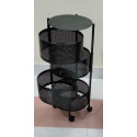Multifunctional Rotating 5 layer Vegetable Rack