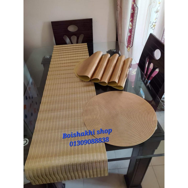 PVC Dining Mat with runner 