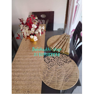 PVC Dining Mat with runner