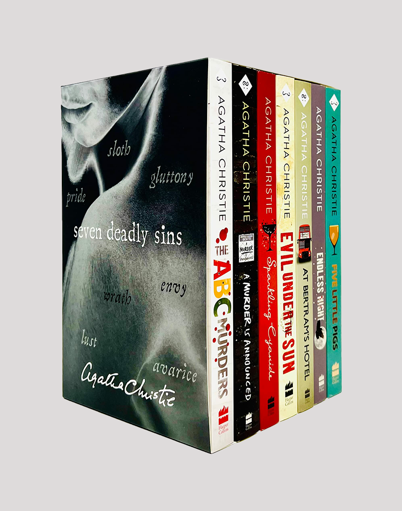 Agatha Christie Seven Deadly Sins Collection 7 Books Box Set