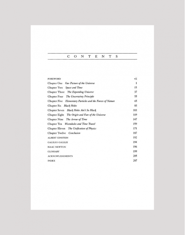 A Brief History of Time