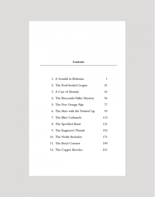 The Adventures of Sherlock Holmes