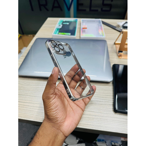 Luxury Plating Crystal Clear Anti Yellow Hard Case