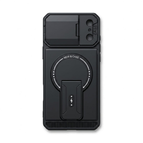 Shockproof Armor MagSafe Kickstand iPhone Case