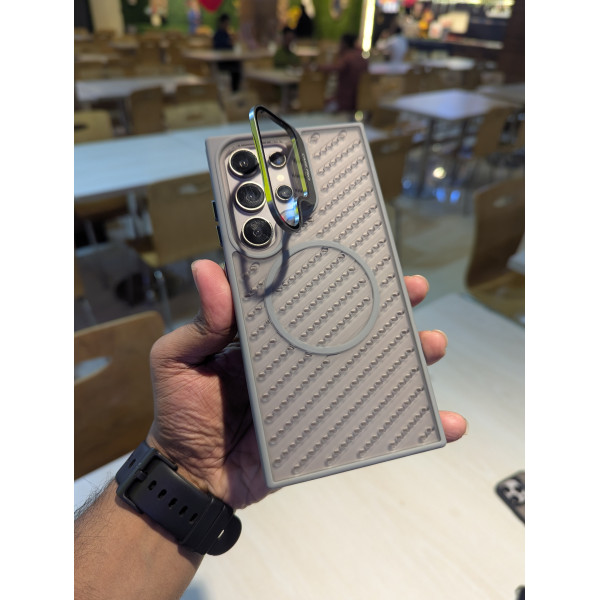 CasePro Magsafe Heat Dissipation Camera Full Glass For Samsung 
