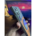 360 Kickstand PVC MagSafe Leather-Texture Shockproof Case