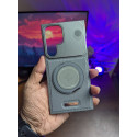 360 Kickstand PVC MagSafe Leather-Texture Shockproof Case