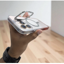 MagSafe Anti Yellow Multi Clear Case With Camera Stand