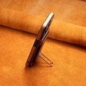 Leather with Wallet Case (Brown)