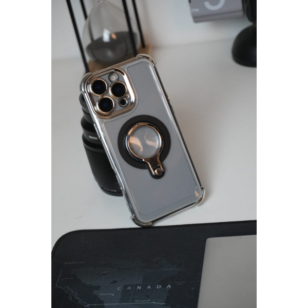 100% Anti Yellow Magsafe 360 Flip Stand  Case