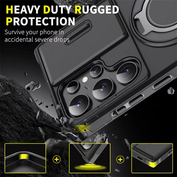 Camshield Metal Stand Case For Samsung