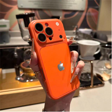 Attached camera lens...