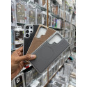 Business Plating Frame Leather Magsafe Case for Samsung