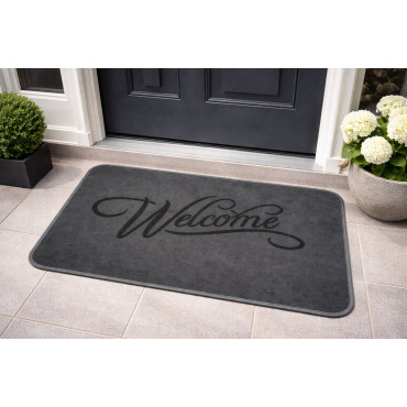 Welcome to Our Home (Dark Grey/Black)