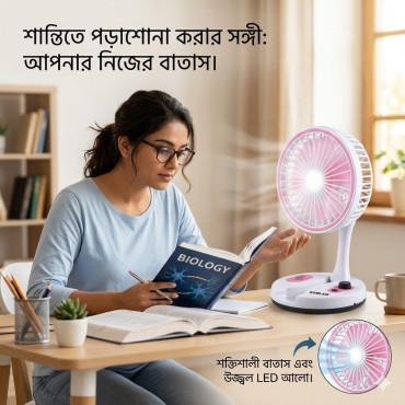 Rechargeable Fan Wit...