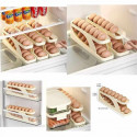 Auto-Rolling Egg Holder Dispenser