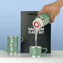 Vacuum Flask Set (Black)