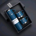 Vacuum Flask Set (Blue)