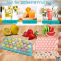 2 Pcs Ice Ball Maker With Lid (59 Ball)