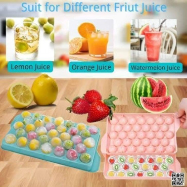 1 Pcs Ice Ball Maker With Lid (59 Ball)