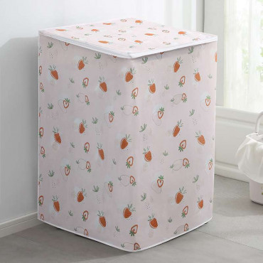 6-8 KG Washing Machine Cover- (Strawberry)