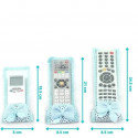 3Pcs  Remote cover (Pink)