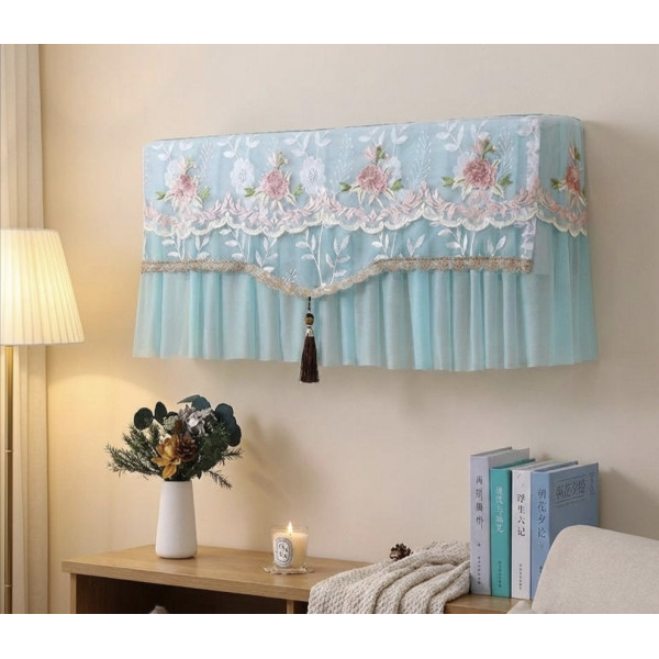 Premium Dust proof AC Cover (Sky Blue)