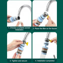 ২ পিস- Water Filter Tap (৬ লেয়ার, ৩৬০° রোটেটেবল)