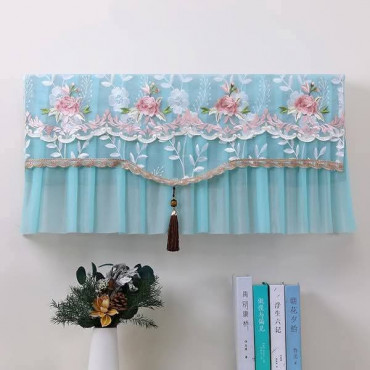 Premium Dust proof AC Cover (Sky Blue)
