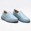 Slip On Leather Shoe Lite Sky Blue- DFSK 01