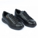 Nappa Lite Leather Sneakers NBL-06 Black