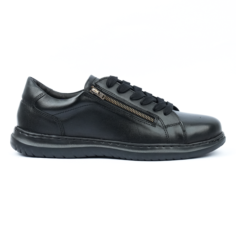 Nappa Lite Leather Sneakers NBL-06 Black