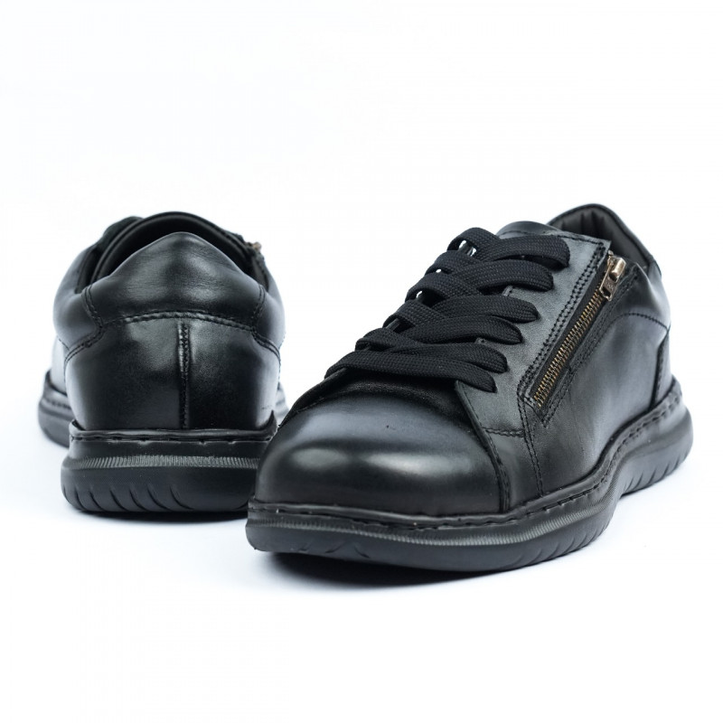 Nappa Lite Leather Sneakers NBL-06 Black