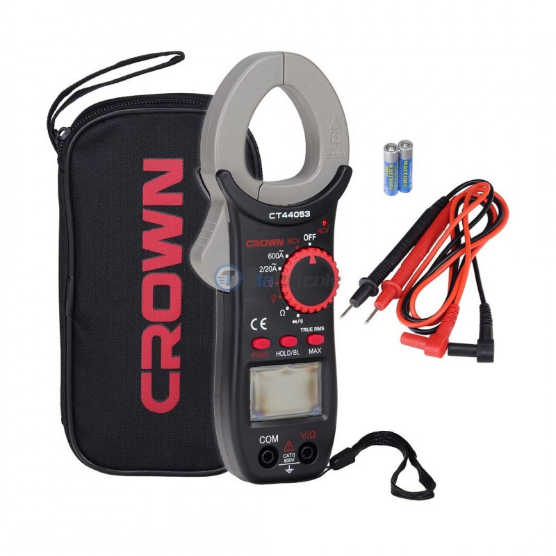 CROWN Digital Clamp Meter AC/DC Voltage 600V, AC Current 600A Model: CT44053