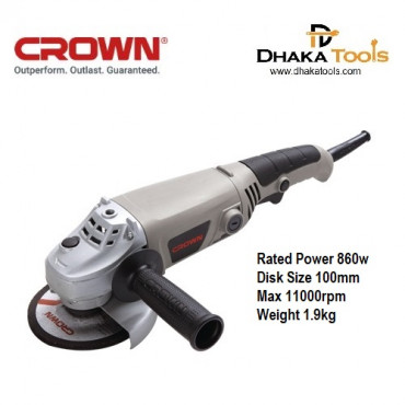 CROWN 5" Angle Grinder 125mm 1010w Model CT13217