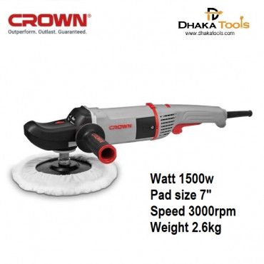 CROWN Polisher 1500w, 180mm (7") 1500w Model CT13528