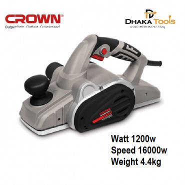 Crown Electric Planer 1200w Model CT14026