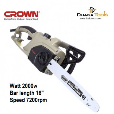 CROWN 16" Chain Saw 2000W Model CT15165
