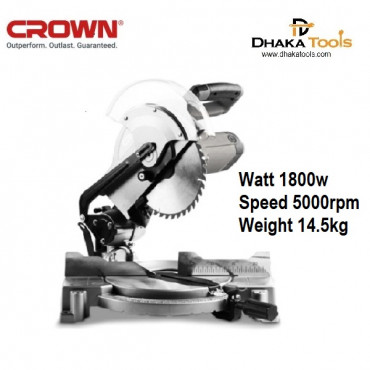 CROWN Mitre Saw 1800W 255mm Model CT15208