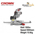 Crown Miter Saw 1800w Model CT15262