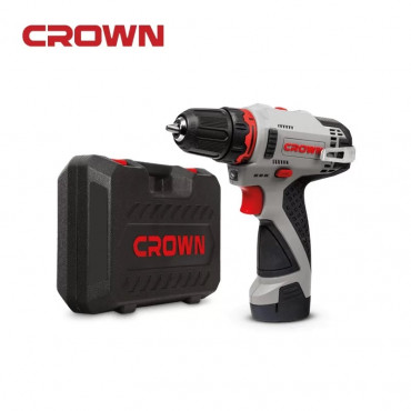 Crown 12v Cordless Screwdriver With 2pcs battery and Charger - CT21072HBX