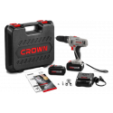 Crown 16v Cordless Drill & Screwdriver 0.8-10mm, 21/35Nm, With 2 battery & Charger  Model: CT21082H-2