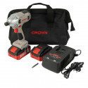 Crown 20v Cordless Impact Screwdriver with two Battery & one Charger Model: CT22021