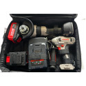 Crown 20v Cordless Impact Screwdriver with two Battery & one Charger Model: CT22021