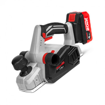 CROWN 20V 20V, 4Ah, Cordless Planer 82 mm, (With Battery And Changer)  - CT24001HX-4