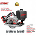 Crown 2v Li-ion Cordless Circular Saw 165mm with battery & Charger - CT25002-165HX