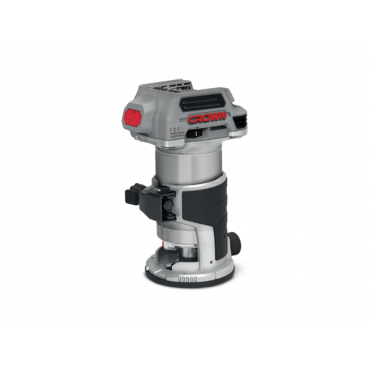 Crown 20V Li-ion Cordless Palm Router Collet-6/8mm Base-20mm ( Without Battery And Changer ) - CT26010HX